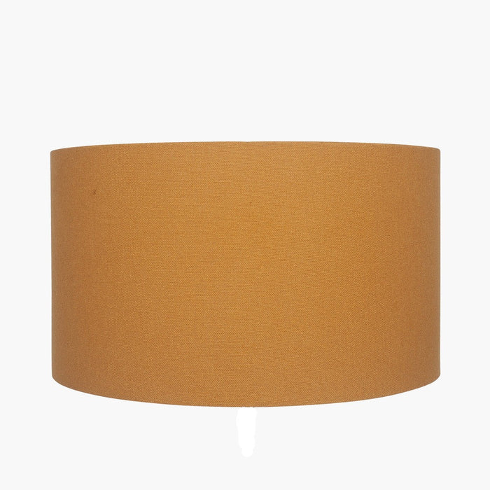 Theo Mustard Drum Shade