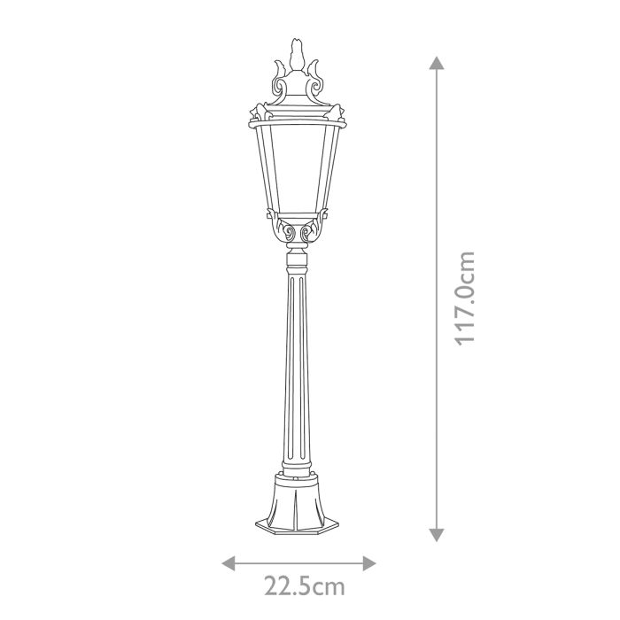 Baltic Short Outdoor Post