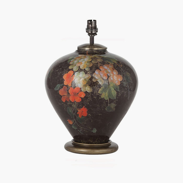 Jenny Worrall Fruit and Flower Ginger Jar Lamp