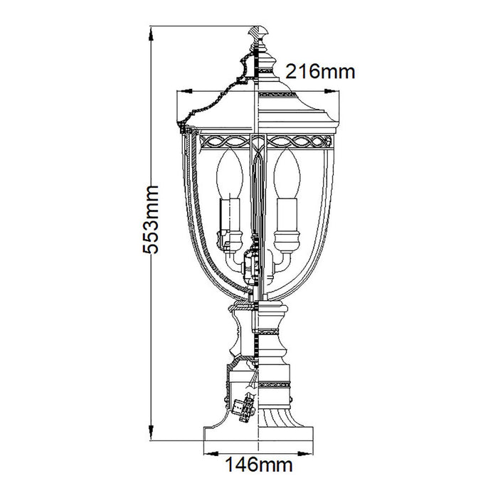 Falcon Pedestal