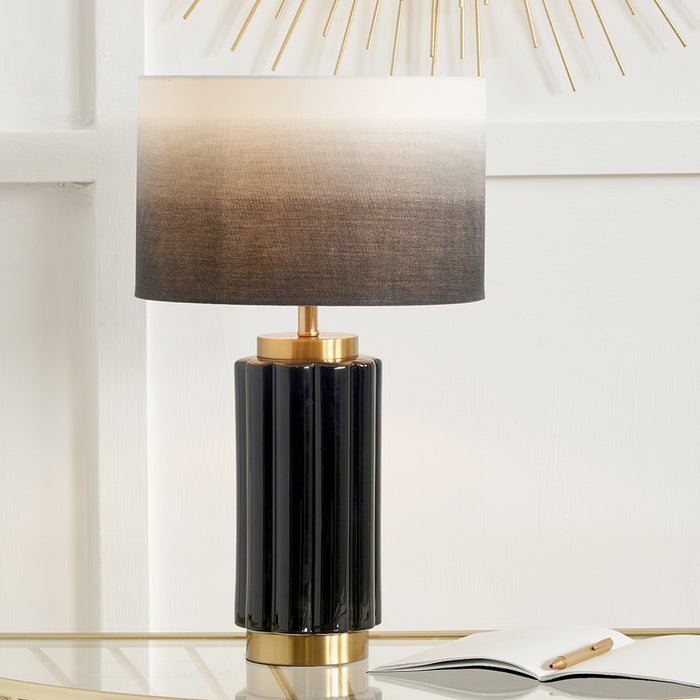 Panama Black Table Lamp