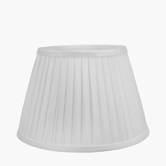 Lacey Ivory Pleated Shade