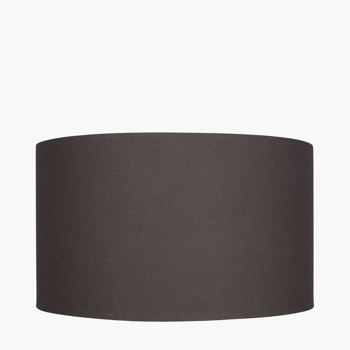 Theo Grey Drum Shade