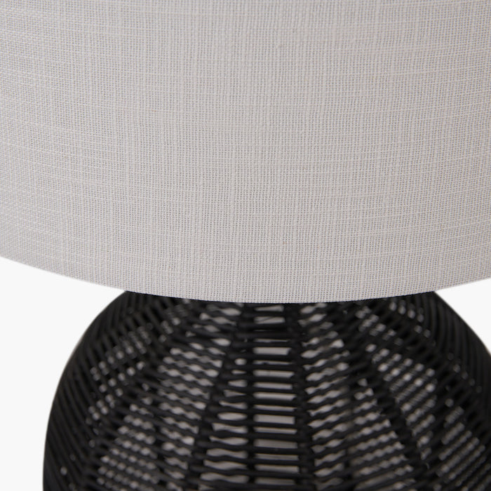 Varris Rattan Lamp & Shade