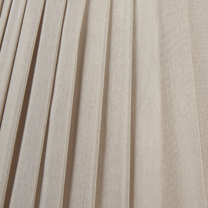 Lacey Taupe Pleated Shade