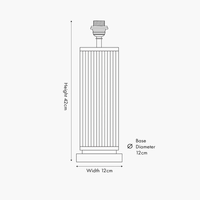 Holbeck Table Lamp Base