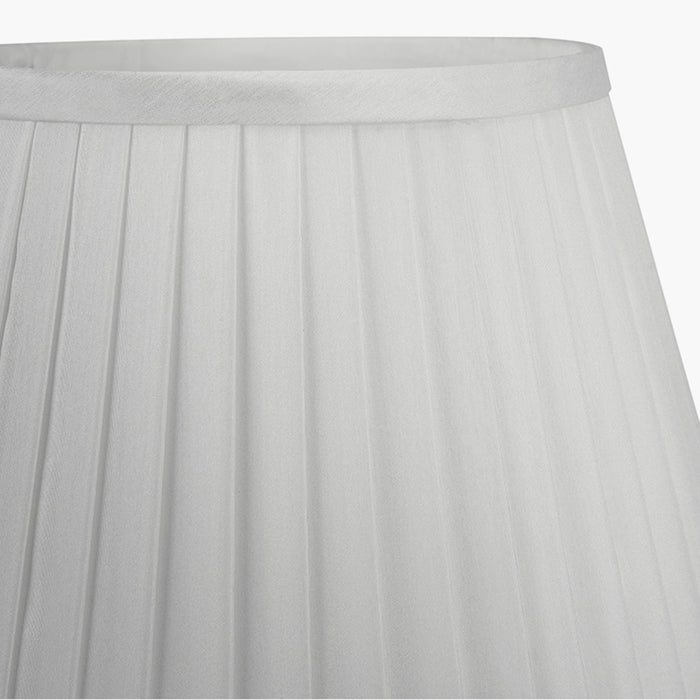 Lacey Ivory Pleated Shade