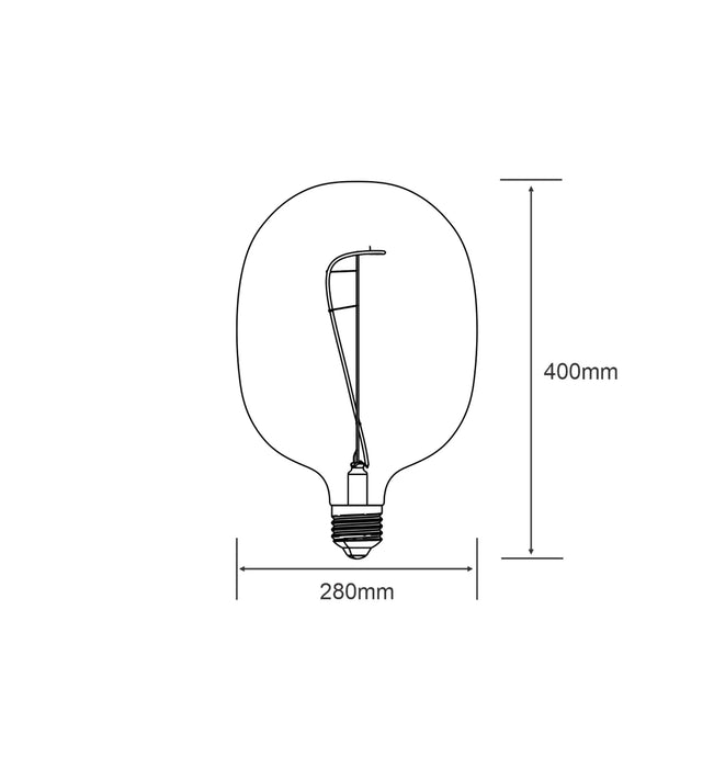 E27 XL 4w Oval Bulb