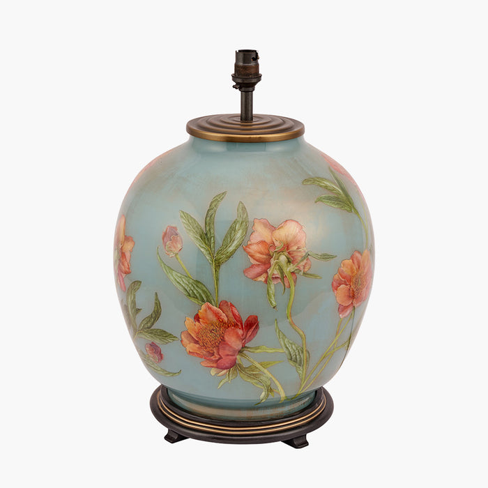 Jenny Worrall Coral Peony Large Lamp