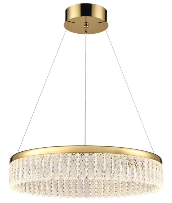 Rocia Gold LED Halo Pendant 60cm & 80cm