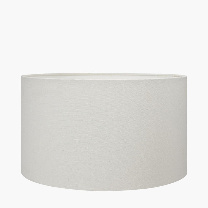 Theo White Drum Shade