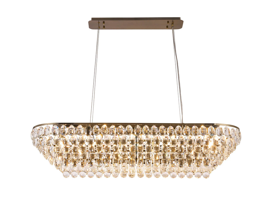 Skye Crystal Oblong Light