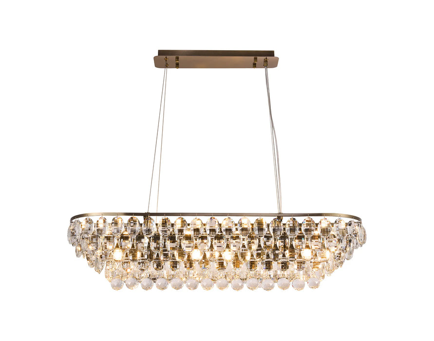 Skye Crystal Oblong Light