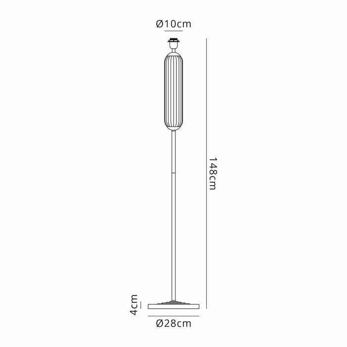 Zachary Floor Lamp Base