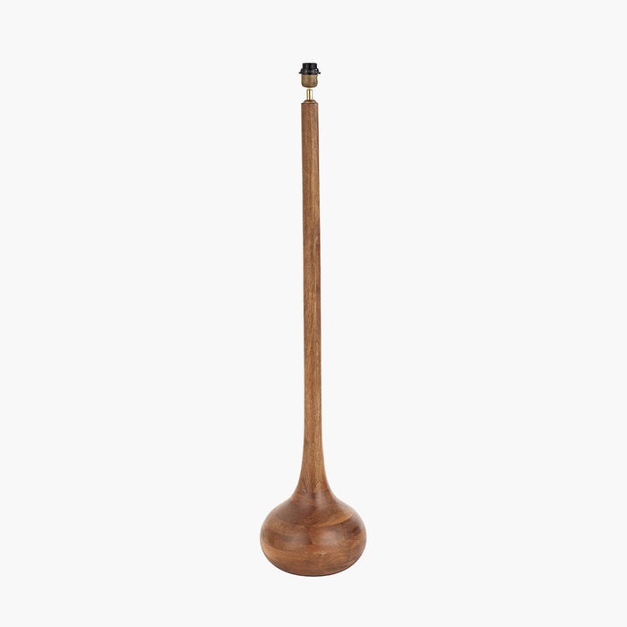 Tahiti Wooden Floor Lamp Base