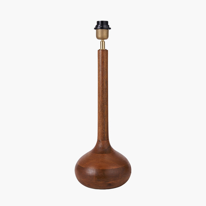 Tahiti Wooden Table Lamp Base