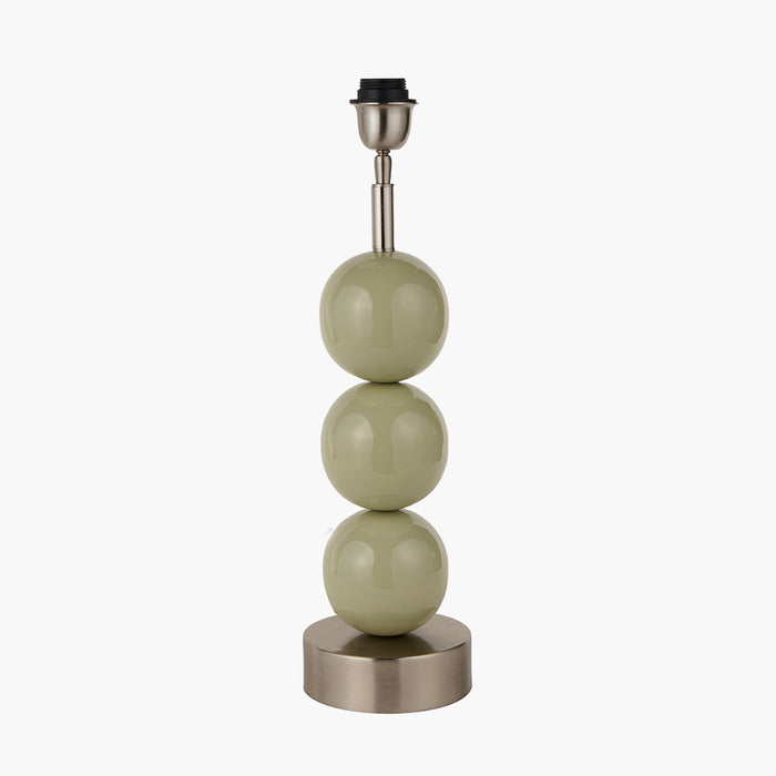 Oman Table Lamp Base - Olive