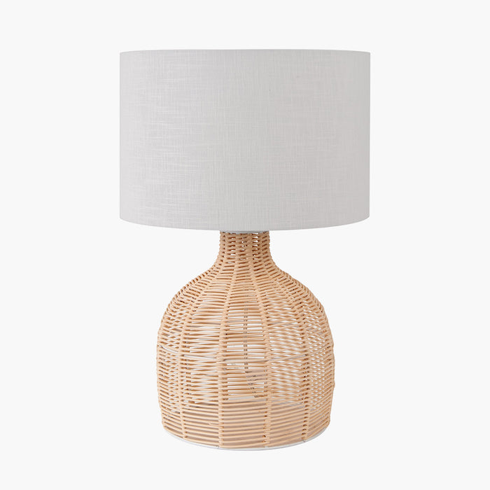 Varris Rattan Lamp & Shade