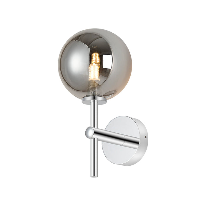 Rezzo Chrome Single Wall Light 💧