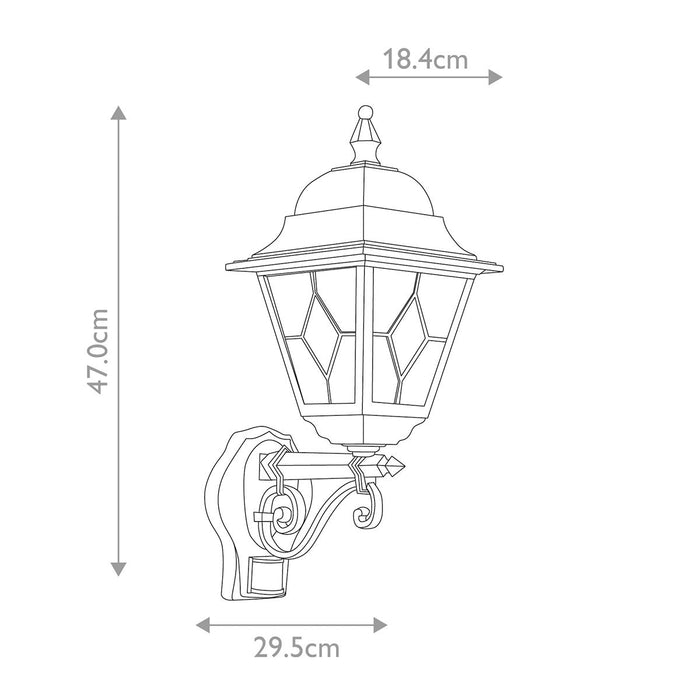 Finley PIR Wall light