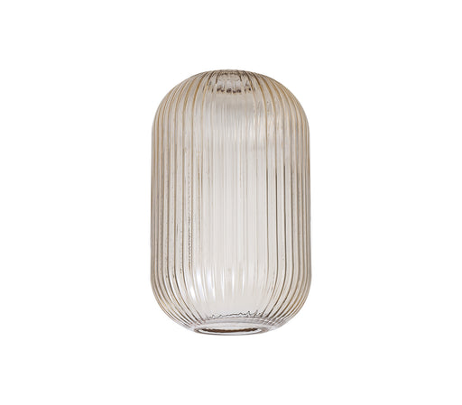 Armada Tubular Ribbed Glass Shade - Exclusive Lighting Ltd